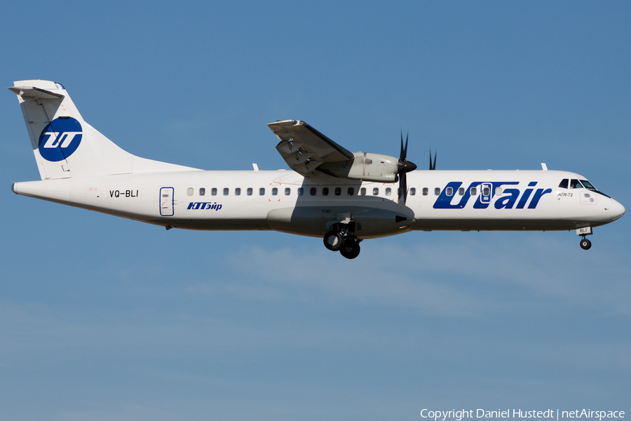 UTair Aviation ATR 72-500 (VQ-BLI) | Photo 410360