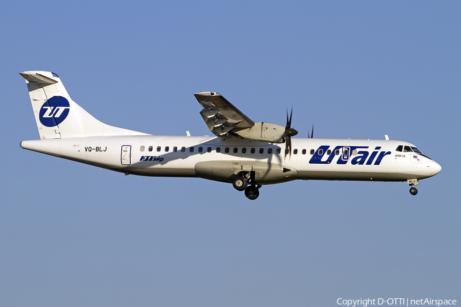 UTair Aviation ATR 72-500 (VQ-BLJ) | Photo 383003