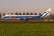 AirBridge Cargo Boeing 747-8HVF (VQ-BLR) at  Amsterdam - Schiphol, Netherlands