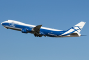 AirBridge Cargo Boeing 747-8HVF (VQ-BLR) at  Dallas/Ft. Worth - International, United States