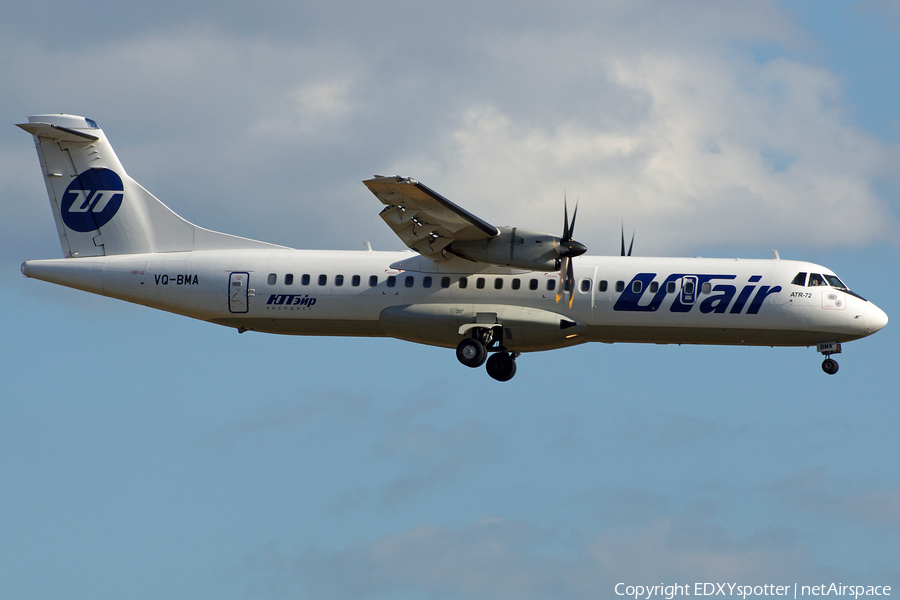 UTair Aviation ATR 72-500 (VQ-BMA) | Photo 277035
