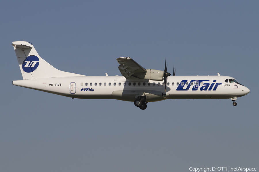 UTair Aviation ATR 72-500 (VQ-BMA) | Photo 383041