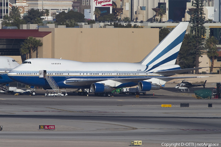 Sands Aviation - Las Vegas Sands Casino Boeing 747SP-21 (VQ-BMS) | Photo 340112