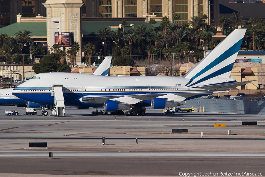 Sands Aviation - Las Vegas Sands Casino Boeing 747SP-21 (VQ-BMS) | Photo 96212