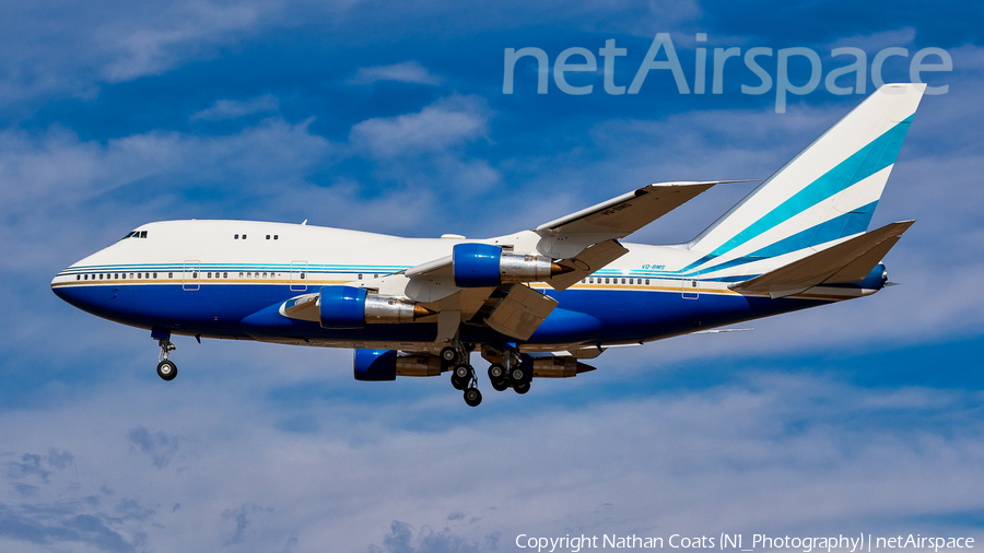 Sands Aviation - Las Vegas Sands Casino Boeing 747SP-21 (VQ-BMS) | Photo 358609
