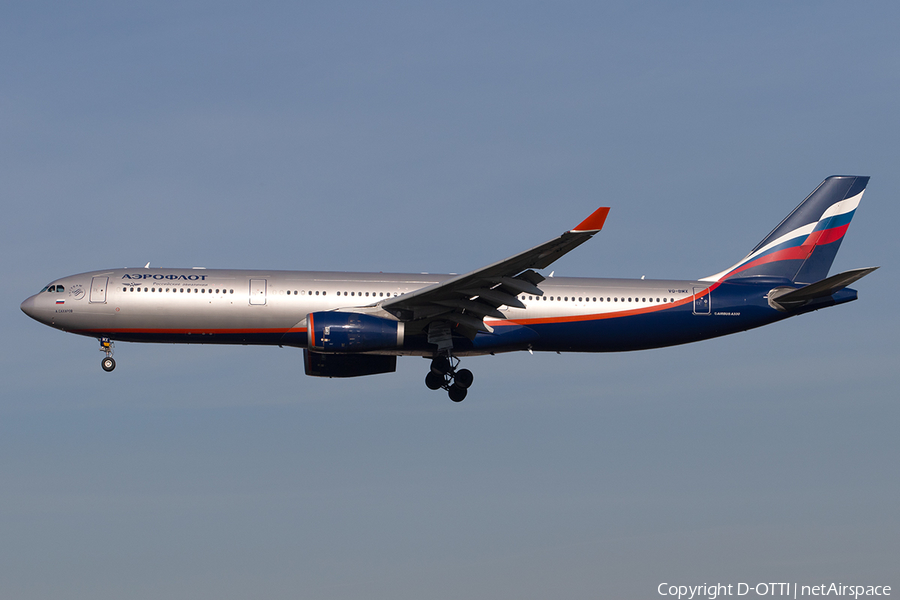 Aeroflot - Russian Airlines Airbus A330-343E (VQ-BMX) | Photo 295321