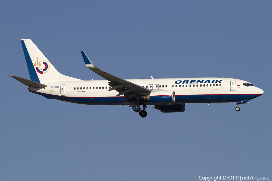 Orenair Boeing 737-8K5 (VQ-BNK) | Photo 391038