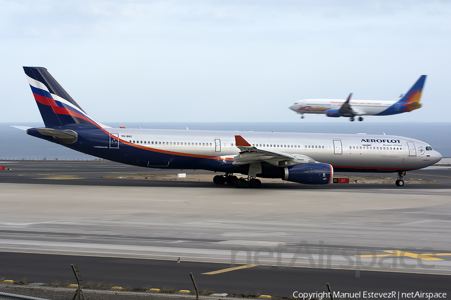 Aeroflot - Russian Airlines Airbus A330-343E (VQ-BNS) | Photo 244397