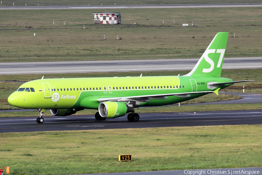 S7 Airlines Airbus A320-214 (VQ-BOA) | Photo 369139