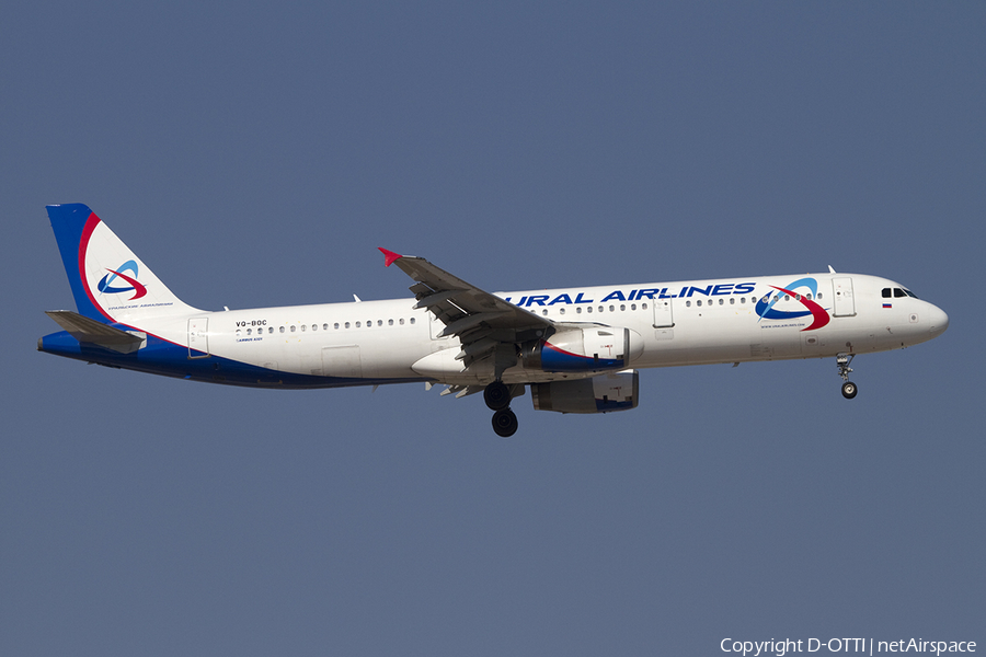 Ural Airlines Airbus A321-231 (VQ-BOC) | Photo 392217