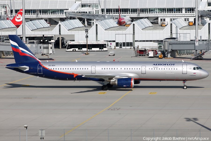 Aeroflot - Russian Airlines Airbus A321-211 (VQ-BOH) | Photo 145029