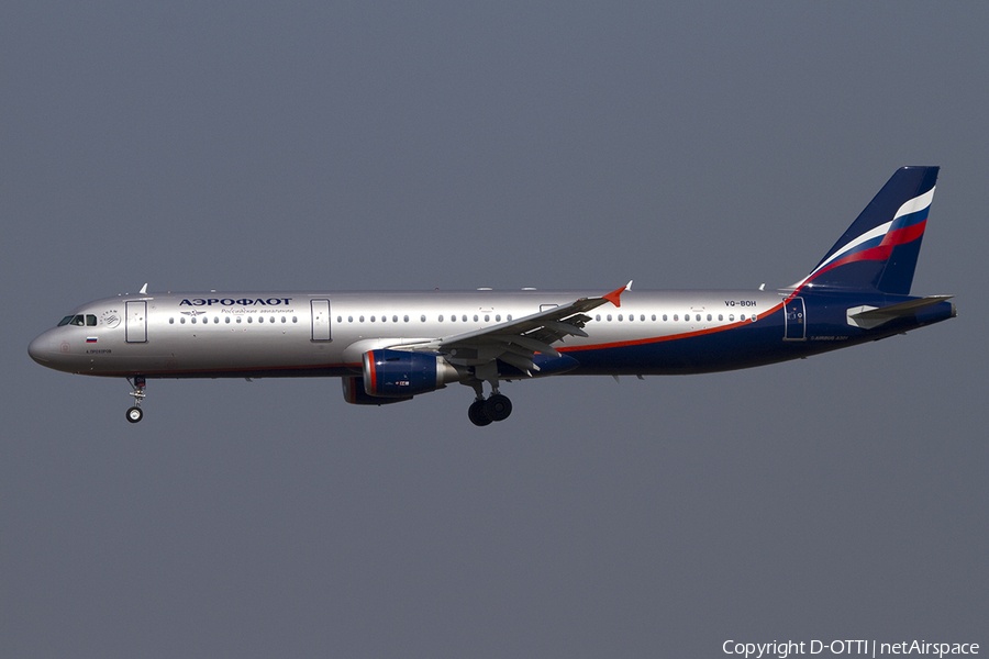 Aeroflot - Russian Airlines Airbus A321-211 (VQ-BOH) | Photo 379354