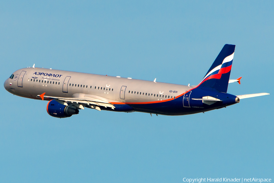 Aeroflot - Russian Airlines Airbus A321-211 (VQ-BOH) | Photo 300877