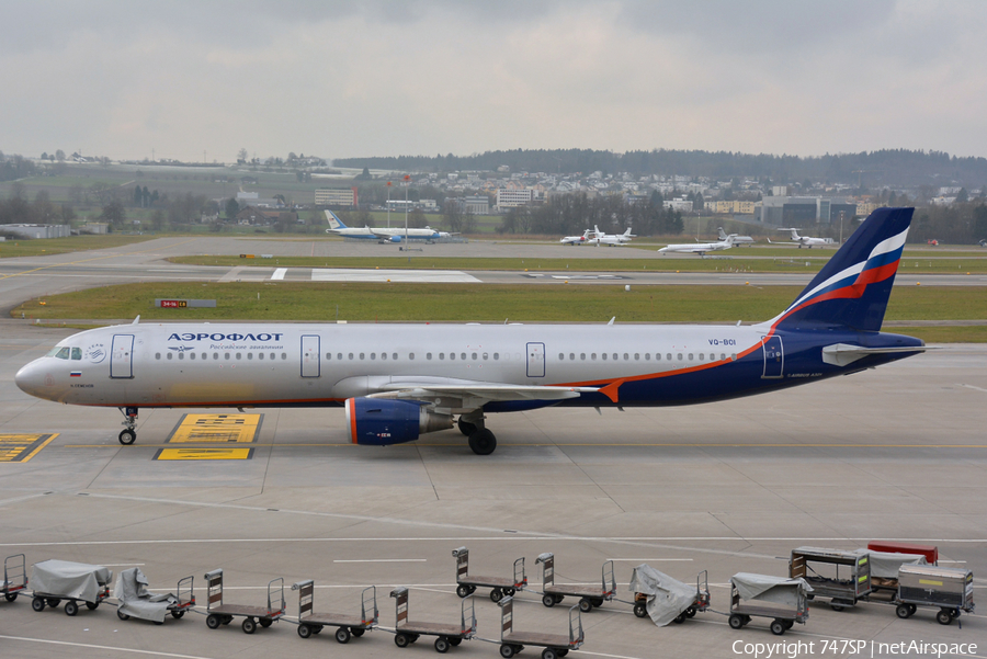 Aeroflot - Russian Airlines Airbus A321-211 (VQ-BOI) | Photo 66211