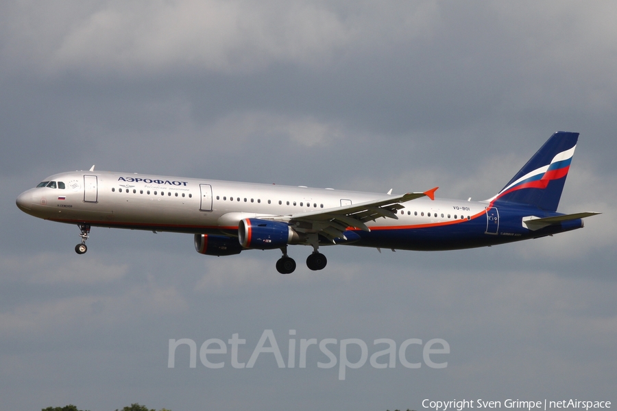 Aeroflot - Russian Airlines Airbus A321-211 (VQ-BOI) | Photo 431091