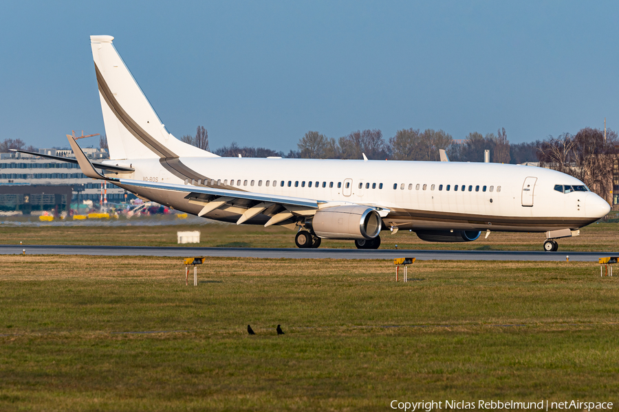 (Private) Boeing 737-8GQ(BBJ2) (VQ-BOS) | Photo 500591