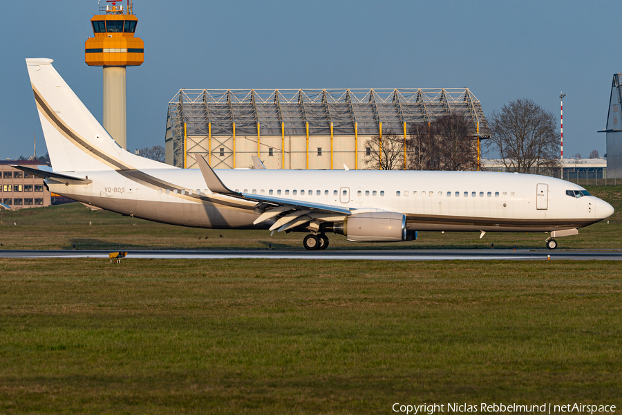 (Private) Boeing 737-8GQ(BBJ2) (VQ-BOS) | Photo 500592