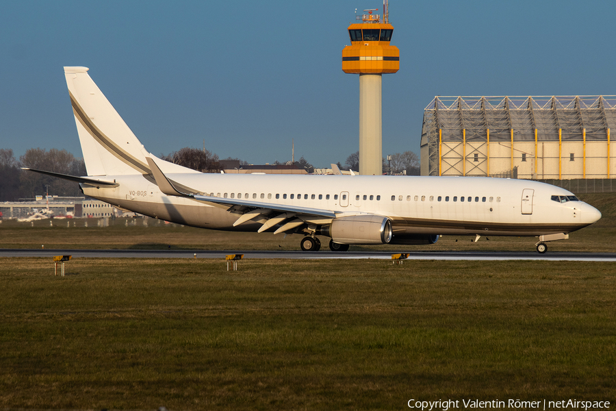 (Private) Boeing 737-8GQ(BBJ2) (VQ-BOS) | Photo 500633