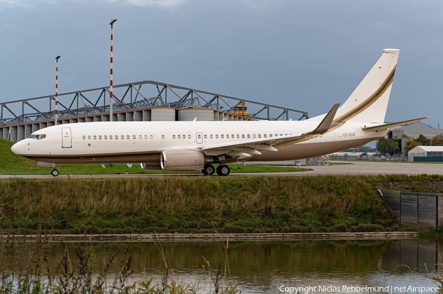 (Private) Boeing 737-8GQ(BBJ2) (VQ-BOS) | Photo 531200