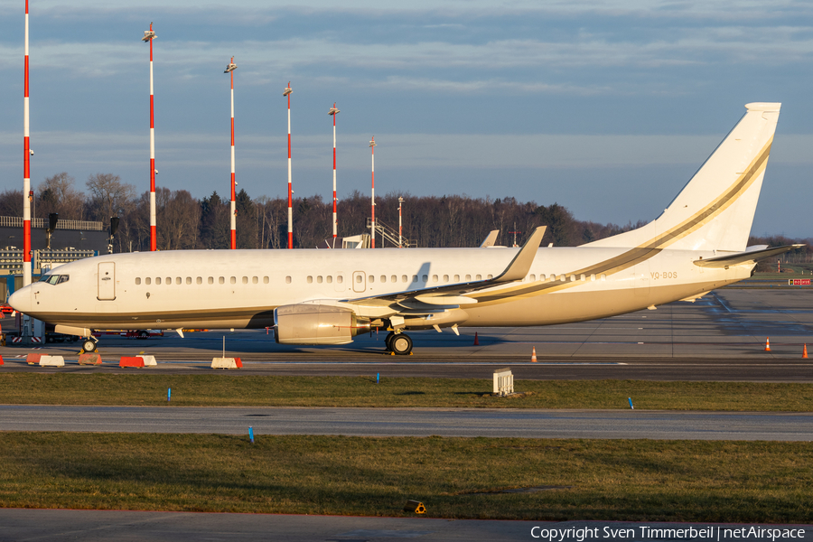 (Private) Boeing 737-8GQ(BBJ2) (VQ-BOS) | Photo 547705