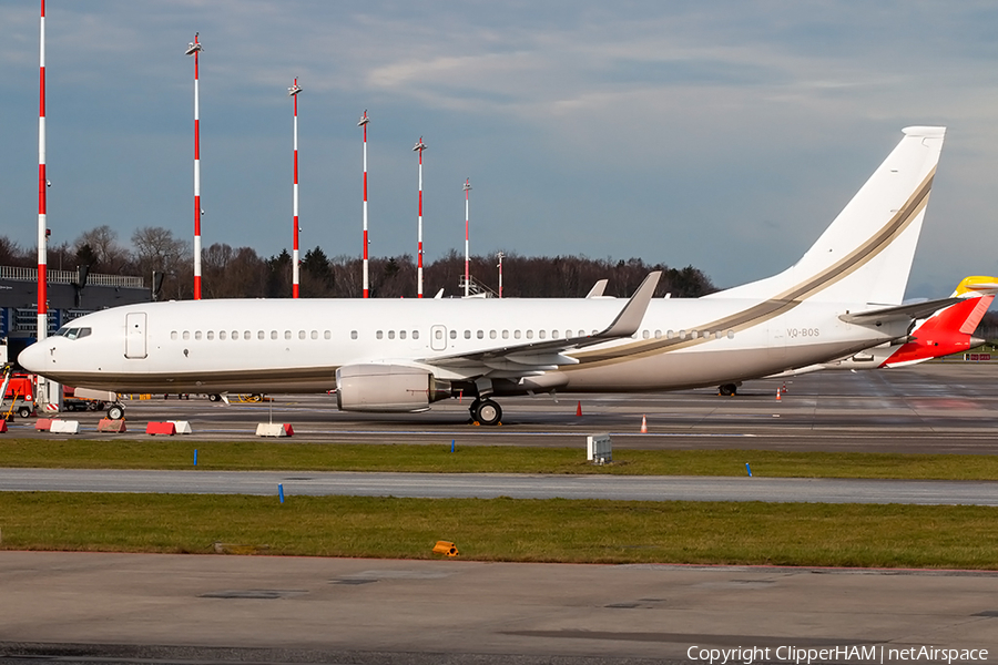 (Private) Boeing 737-8GQ(BBJ2) (VQ-BOS) | Photo 549271