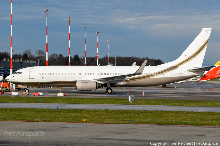 (Private) Boeing 737-8GQ(BBJ2) (VQ-BOS) | Photo 549401