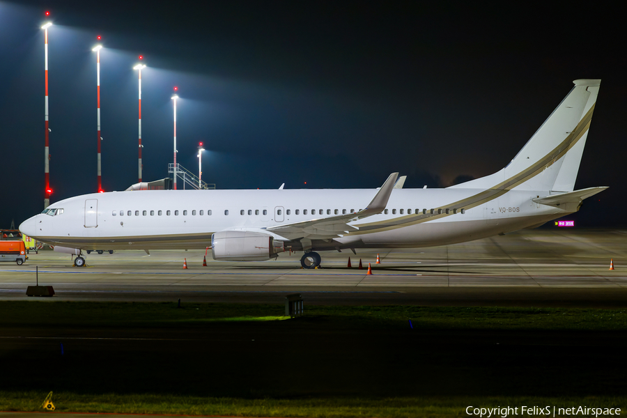 (Private) Boeing 737-8GQ(BBJ2) (VQ-BOS) | Photo 554584