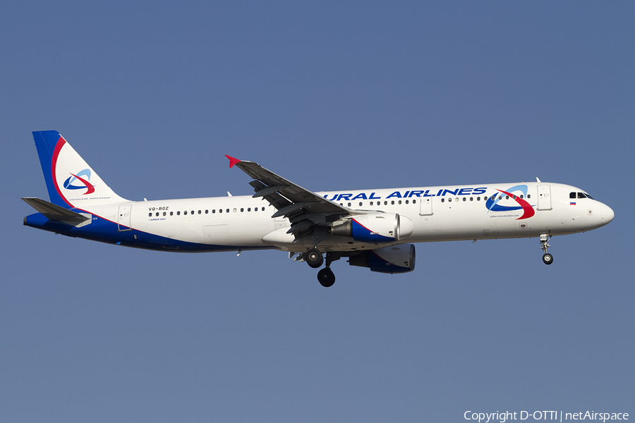 Ural Airlines Airbus A321-211 (VQ-BOZ) | Photo 391615