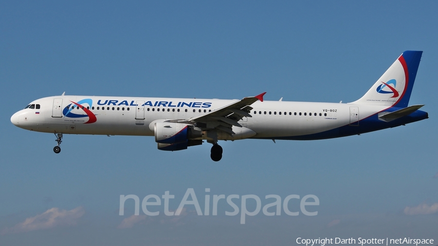 Ural Airlines Airbus A321-211 (VQ-BOZ) | Photo 224026