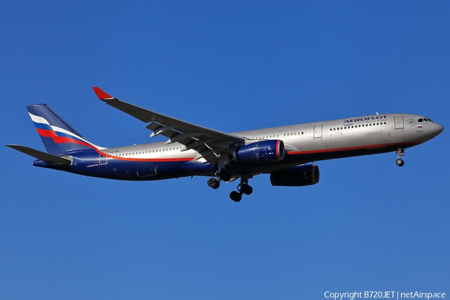 Aeroflot - Russian Airlines Airbus A330-343E (VQ-BPK) | Photo 436650