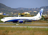 NordStar Airlines Boeing 737-8AS (VQ-BPM) at  Rhodes, Greece