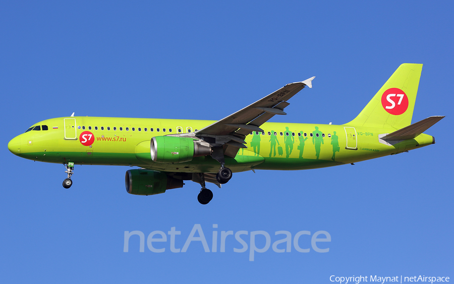 S7 Airlines Airbus A320-214 (VQ-BPN) | Photo 246152