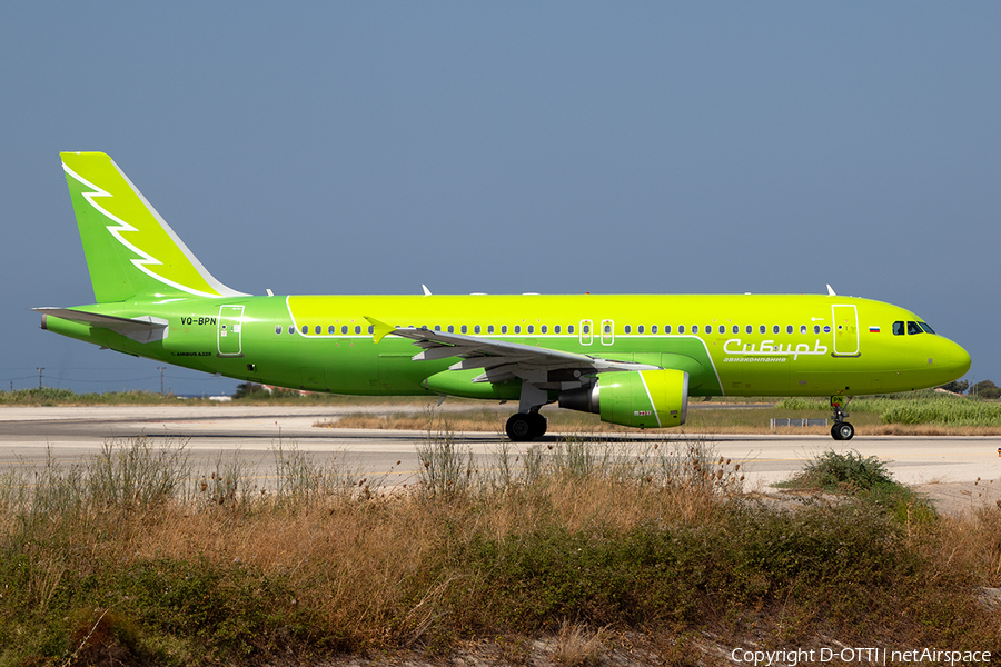 S7 Airlines Airbus A320-214 (VQ-BPN) | Photo 345775