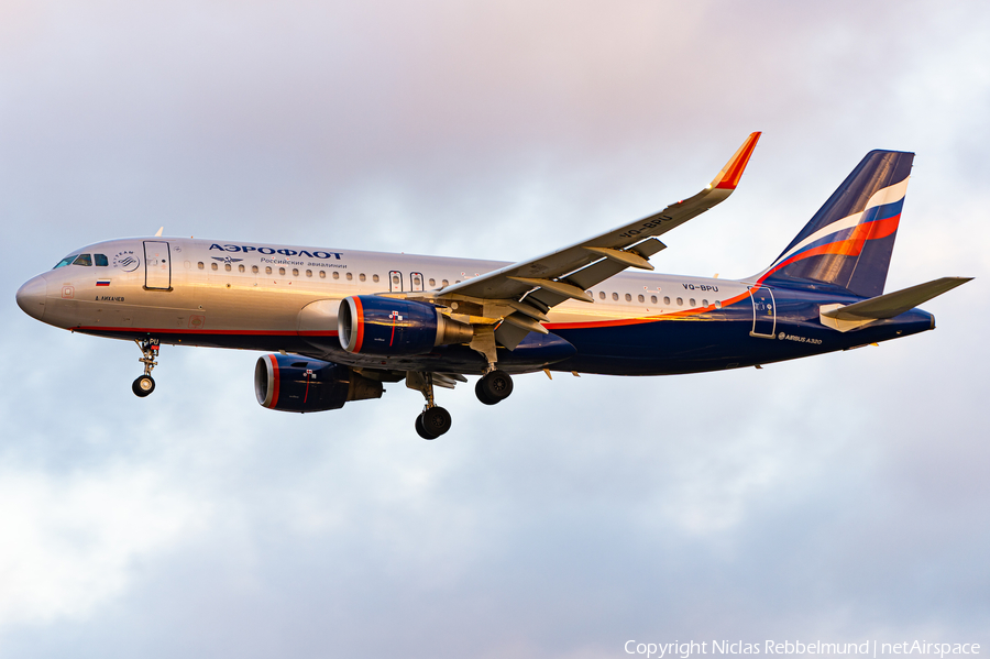 Aeroflot - Russian Airlines Airbus A320-214 (VQ-BPU) | Photo 484708