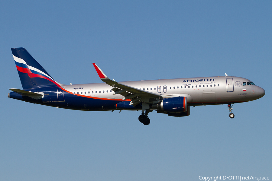 Aeroflot - Russian Airlines Airbus A320-214 (VQ-BPV) | Photo 502949