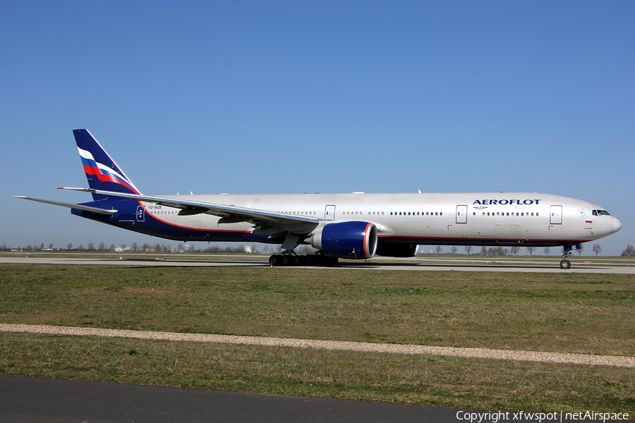 Aeroflot - Russian Airlines Boeing 777-3M0(ER) (VQ-BQB) | Photo 440830