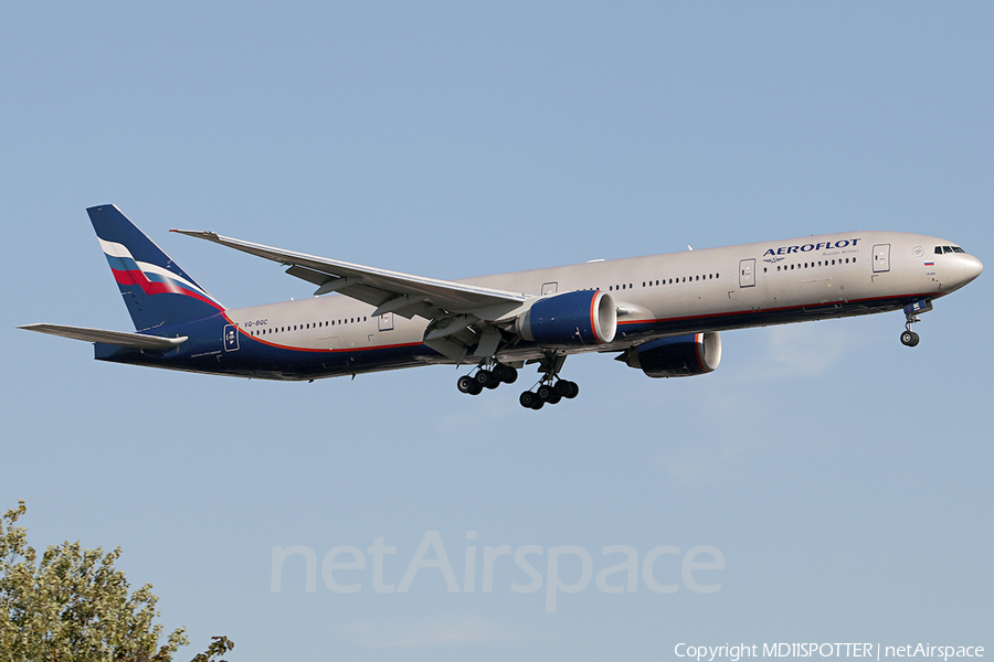 Aeroflot - Russian Airlines Boeing 777-3M0(ER) (VQ-BQC) | Photo 392599