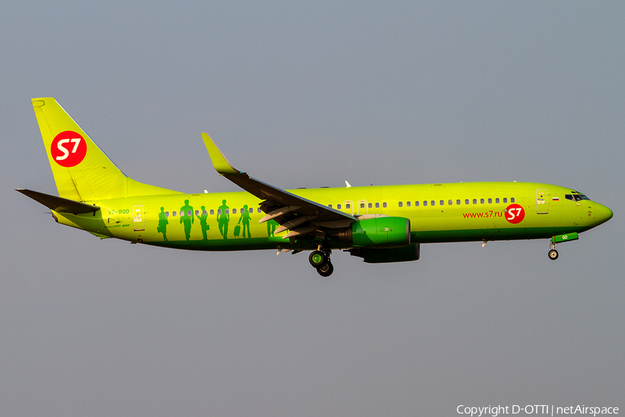 S7 Airlines Boeing 737-83N (VP-BQD) | Photo 309000