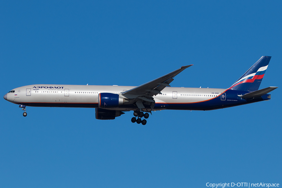 Aeroflot - Russian Airlines Boeing 777-3M0(ER) (VQ-BQE) | Photo 220044