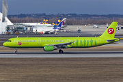 S7 Airlines Airbus A321-211 (VQ-BQH) at  Munich, Germany