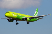 S7 Airlines Airbus A321-211 (VQ-BQI) at  Barcelona - El Prat, Spain