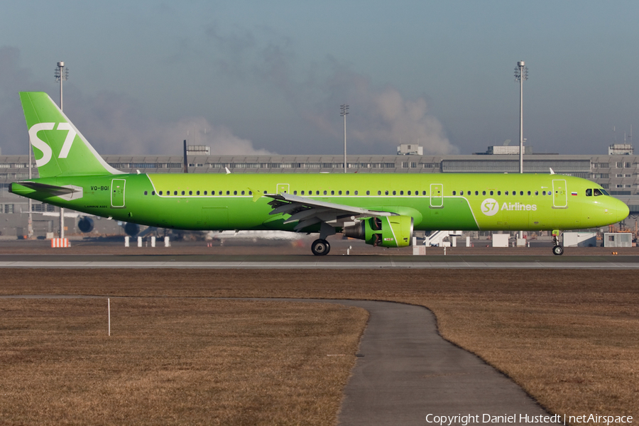 S7 Airlines Airbus A321-211 (VQ-BQI) | Photo 417106