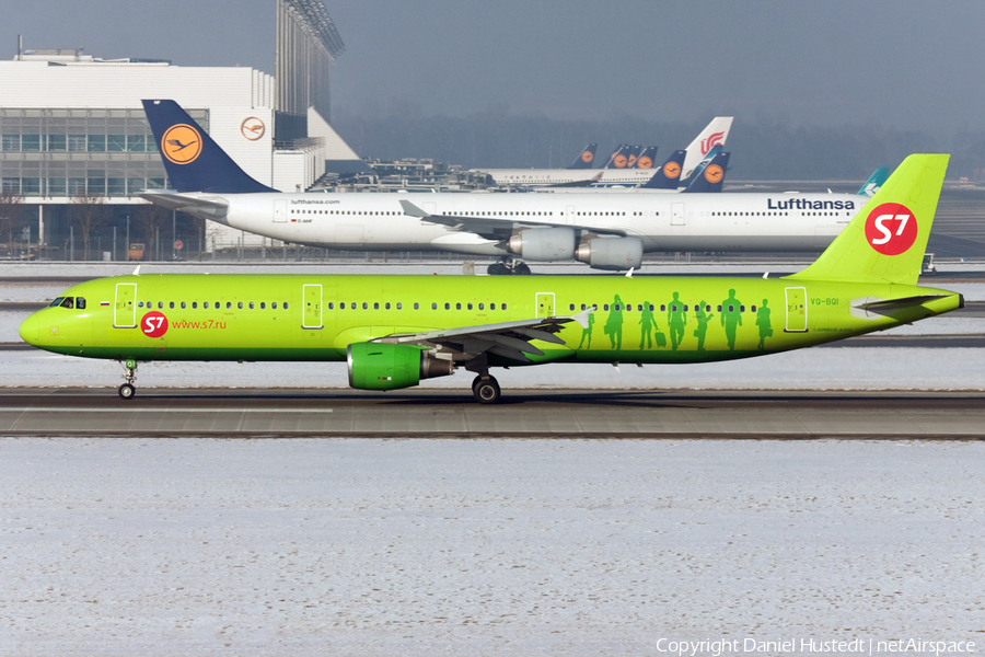 S7 Airlines Airbus A321-211 (VQ-BQI) | Photo 486353