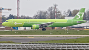 S7 Airlines Airbus A321-211 (VQ-BQJ) at  Dusseldorf - International, Germany