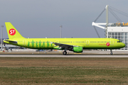 S7 Airlines Airbus A321-211 (VQ-BQJ) at  Munich, Germany