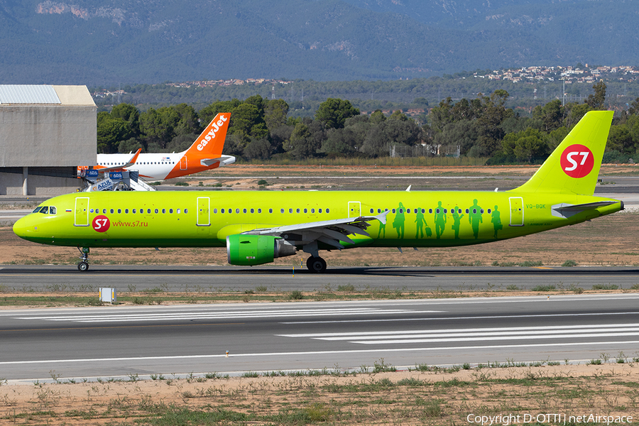 S7 Airlines Airbus A321-211 (VQ-BQK) | Photo 354140