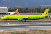 S7 Airlines Airbus A321-211 (VQ-BQK) at  Palma De Mallorca - Son San Juan, Spain