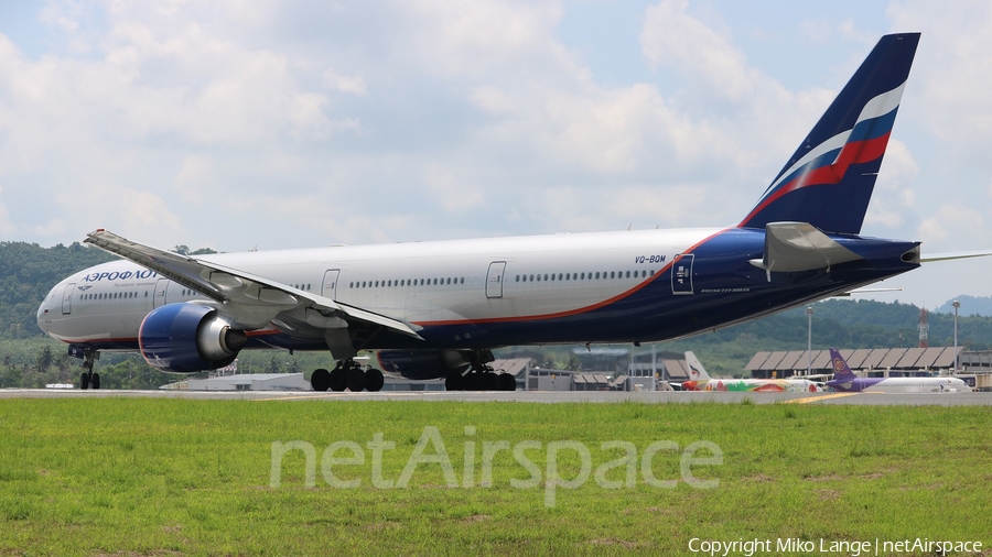 Aeroflot - Russian Airlines Boeing 777-3M0(ER) (VQ-BQM) | Photo 160970