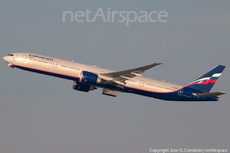 Aeroflot - Russian Airlines Boeing 777-3M0(ER) (VQ-BQM) | Photo 213766