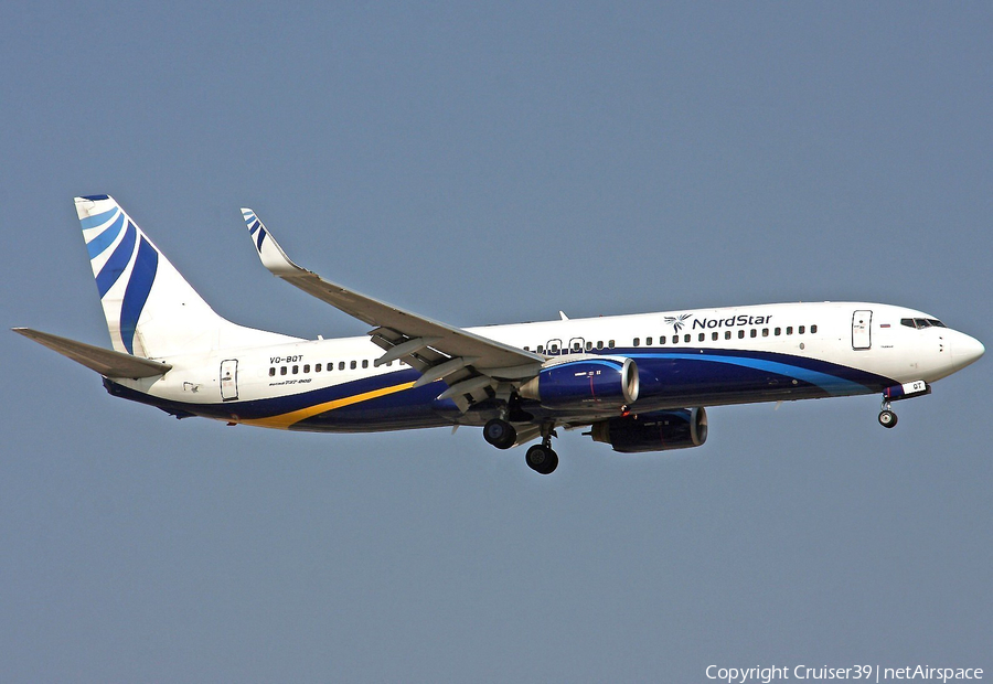 NordStar Airlines Boeing 737-8AS (VQ-BQT) | Photo 89273